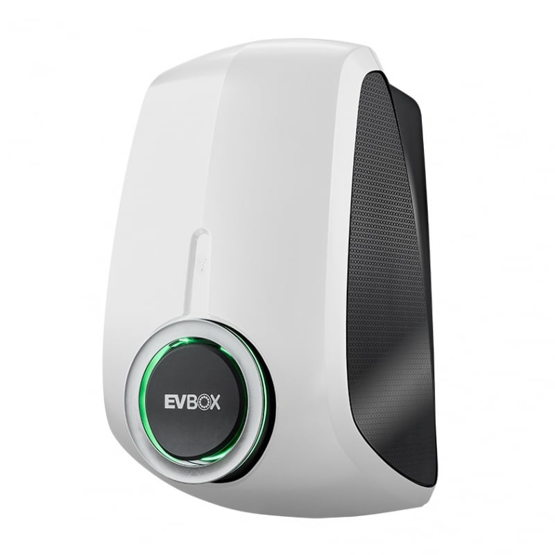 evbox wallbox elvi wifi 10a to 32a single phase or three phases